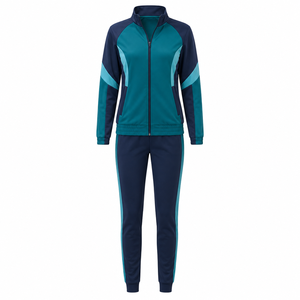 Nouvel ensemble de survêtement élégant imprimé intégral pour femme, ensemble deux pièces respirant pour femme, fabriqué par le fabricant - Product Image 5