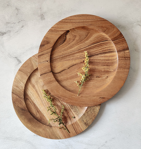 Assiette de Présentation en Bois Personnalisée – Fournisseur en Gros de Vaisselle Décorative – Vente Chaude - Product Image 4