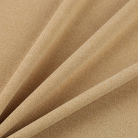 Tejido Térmico de Poliéster y Spandex, Tejido de Punto por Trama, Teñido, Suave y Cepillado, 180GSM, 94/6, Peso Medio, Elástico, Cómodo, 190cm, Capa Base