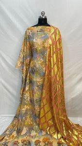 ชุดดีรักซามอยด์สำหรับผู้หญิง ดีไซน์หรูหราคุณภาพสูง งานปักลายดอกไม้ สำหรับโอกาสพิเศษ เป็นมิตรต่อสิ่งแวดล้อม - Product Image 5