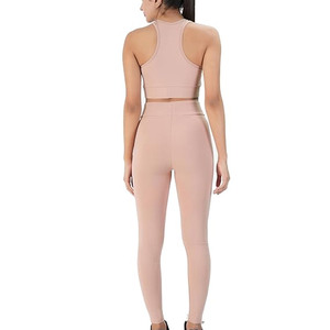 Conjunto Deportivo de Dos Piezas para Mujer, Bra Deportivo y Leggings, Ropa Deportiva para Yoga, Gimnasio y Entrenamiento - Product Image 5