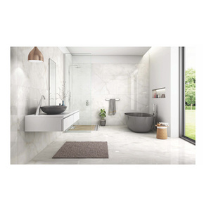 Carreaux de quartz à finition mate naturelle Marbre poli découpé à la taille Utilisation intérieure Carreaux d'accent de sol exportés dans le monde entier - Product Image 3