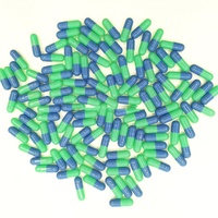 Capsules végétales vides Halal Tio Free Pullulan HPMC, tailles 000, 00el, 1, 2, 3, 4, 5 en stock, vente en gros