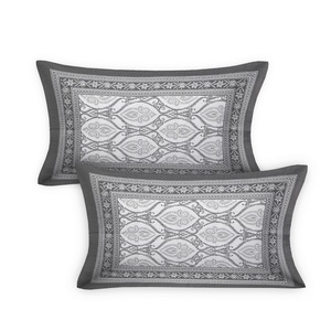 Taies d'oreiller classiques en coton imprimé floral, 7 pièces, 400TC, usage domestique, sans plis, VILAKSH ENTERPRISES Rajasthan, personnalisables - Product Image 2
