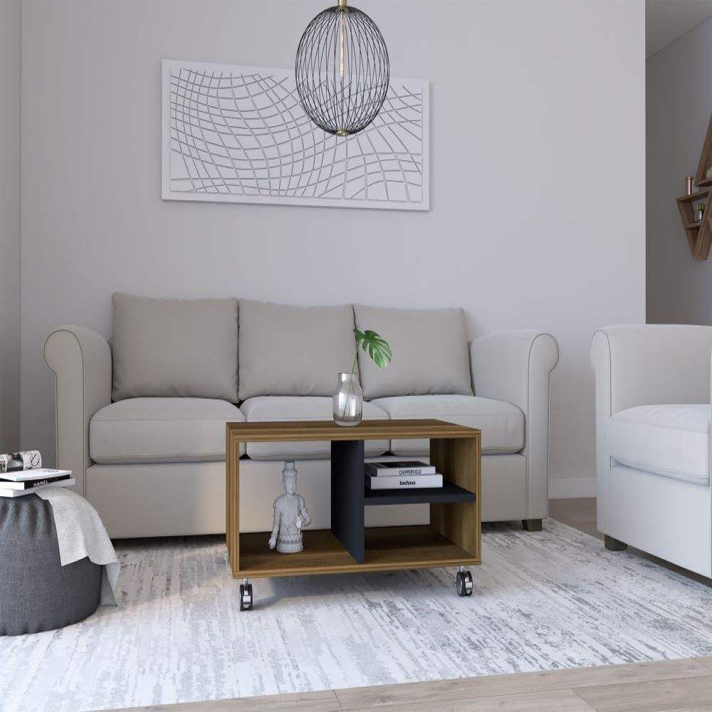 Walnut / Black Color