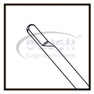 Stainless Steel Ophthalmic Instruments DALK Trisector Spatula Corneal Trisector Spatula Ophthalmic By <b>Blush</b> Surgical - Product Image 6