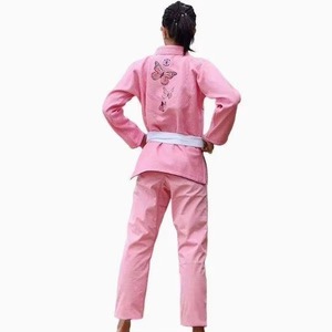 Uniforme de Judo con Logotipo Personalizado al por Mayor, 100% Algodón, Doble Tejido, 550GSM, Kimono de Judo para Competencia y Entrenamiento, para Adultos y Niños - Product Image 2