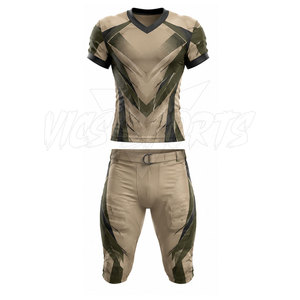 Classic Design American Football Uniform Flexible Comfort American Football Uniform <b>Athletic</b> Style American Football Uniform - Product Image 2