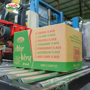 Jus d'aloe vera naturel le plus vendu avec pulpe, boisson en bouteille 500 ml, saveurs tropicales, prix usine, marque privée - Product Image 6