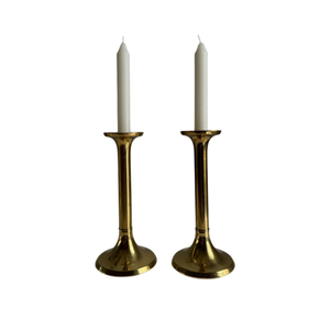 Premium Taper Candle Holder Set 2 Vintage Gold Metal Handmade Eco-friendly Candlestick Holders Elegant Home Christmas - Product Image 2