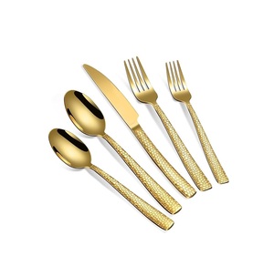 Juego de Cubiertos de Metal de Lujo de Marca Privada con Colección Completa de Cubiertos para Buffet de Hotel y Comedor Familiar - Product Image 3