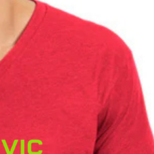 T-shirt personnalisé pour homme à col en V, en mélange de coton doux, léger et décontracté, idéal pour la personnalisation et la fabrication en marque blanche - Product Image 5