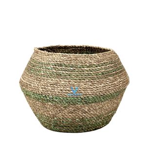 Jarrón de Jacinto de Agua y Pasto Marino Tejido a Mano, Venta al por Mayor, Proveedor OEM ODM - Product Image 6
