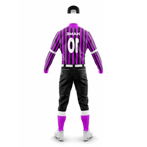 Ensemble d'uniformes de sport pour hommes, kits d'uniformes de baseball, couleur personnalisée, best-seller, prix d'usine, tenue d'équipe sportive pour club, ensemble de doublures d'uniforme - Product Image 6