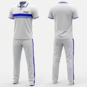 <b>Cricket</b> Uniform Set Breathable Quick Dry Lightweight | Unlimited Sublimation Design Options for Men Women Adults <b>Cricket</b> Polo - Product Image 1