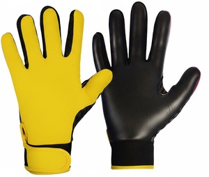 Gants de gardien de but de football américain professionnels à découpe négative – Couleur personnalisée Elite, respirants, en latex, avec fermeture auto-agrippante pour les professionnels - Product Image 1