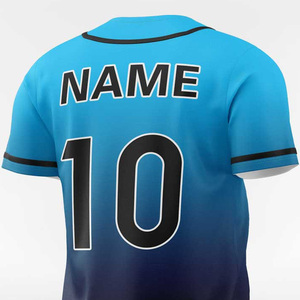 Camiseta de Béisbol Transpirable con Estampado Personalizable, Manga Corta, Cuello en V, Jersey OEM, Fabricante Personalizado de Jerseys de Béisbol - Product Image 6