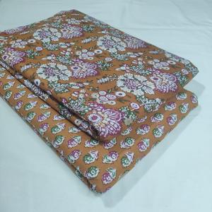 ผ้าฝ้ายแท้พรีเมียม 60x60 ลายพิมพ์ไจปุรี กว้าง 44 นิ้ว ความยาวขั้นต่ำ 10 เมตร -[5 เมตรด้านบน + 5 เมตรด้านล่าง] - Product Image 1