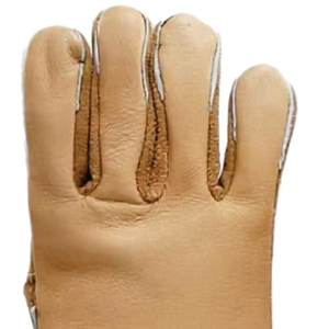 Guantes de Cuero para Soldadura Resistentes a Cortes, Transpirables, Ecológicos, de Alta Calidad, Diseño Personalizado, Estilo Deportivo Vintage - Product Image 3