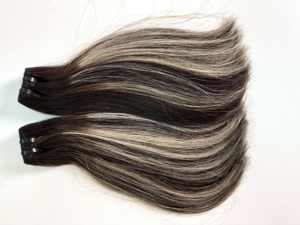 Cheveux lisses de trame de piano vierges vietnamiens à double trame - Product Image 4