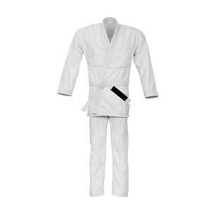 Kimono de BJJ de haute qualité, 100% coton, ultra léger, uniforme de Jiu Jitsu blanc et noir, ensemble en toile pour arts martiaux - Product Image 5