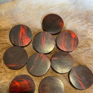 Botones de Cuerno Natural de Alta Calidad para Confección de Ropa Hechos a Mano y Ecológicos, en Oferta - Product Image 3