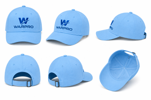WARPRO INDUSTRY Factory Direct Custom 3D Embroidery <b>Waterproof</b> Baseball <b>Cap</b> Unisex Cotton Adjustable Dad Hat Lightweight <b>Cap</b> - Product Image 5