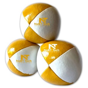 Wholesale Kids Beginner PU Leather Soccer Professional Durable Easy Comfortable Crochet Juggling Balls - Product Image 5