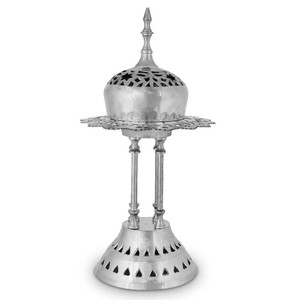 Traditional Brass Bakhoor Burner | Arabic Religious <b>Incense</b> Burner | Hand-made Eco-Friendly Decorative <b>Incense</b> <b>Holder</b> for Indian - Product Image 3