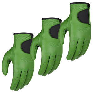 Guante de Golf de Cuero Genuino Verde, Unisex, Antideslizante, Transpirable, Modelo Deportivo - Product Image 5