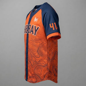 Camiseta de Béisbol Sublimada Personalizada, Impresión de Alta Definición, Tinta Ecológica, Ropa Deportiva para Equipos, Proveedor Mayorista - Product Image 4