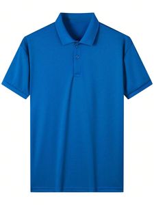 เสื้อโปโลผู้ชายผ้าฝ้ายแขนสั้นทรงปกติ คุณภาพดี รับผลิตตามแบบ OEM พร้อมสกรีนโลโก้และปรับขนาดได้ - Product Image 6