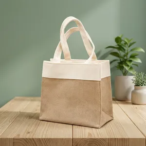 Sac à cordon en jute en gros avec emballage cadeau écologique naturel pour les détaillants, les fournisseurs de mariages et les entreprises d'artisanat - Product Image 3