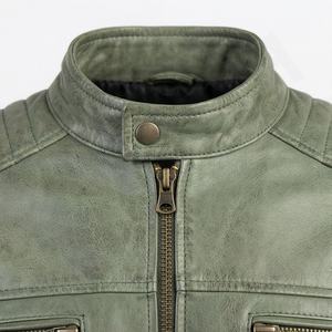 Chaqueta de Motociclista de Cuero Genuino para Hombre de la Mejor Calidad, Nueva Colección de Invierno, Chaquetas de Motocicleta con Protecciones Desmontables Personalizadas - Product Image 4