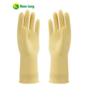 Nam Longs gants en caoutchouc Vietnam latex imperméable option durable pour les usines de fruits de mer - Product Image 2
