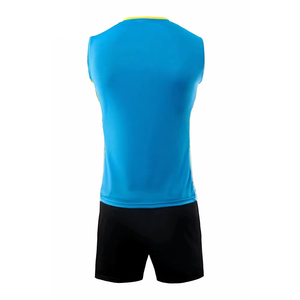 Conjunto de Uniforme de Voleibol Unisex, Jersey Estampado con Cuello en V, Sin Mangas, de Secado Rápido, Ropa Deportiva, Directo de Fábrica ODM - Product Image 4