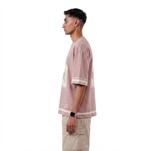 Camiseta Deportiva Hashbloom International Personalizada, Extra Grande, de Manga Corta, 100% Poliéster, Estilo Urbano, para Hombre, Talla Grande - Product Image 3