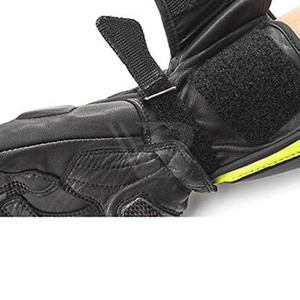 Gants de moto de haute qualité pour homme et femme, coupe-vent, en cuir véritable, avec votre logo - Product Image 4