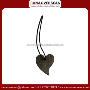 Collier pendentif en fer en métal en forme de coeur de qualité supérieure Bijoux intemporels et à la mode Grand cadeau pour elle et lui - Product Image 6