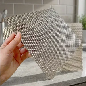 1x2mm Micro Hole Size 0.5mm Thickness Pure 99.95% Nb Niobium Expanded Metal <b>Mesh</b> Electrode Plain Weave Perforated <b>Screen</b> Cutting - Product Image 6