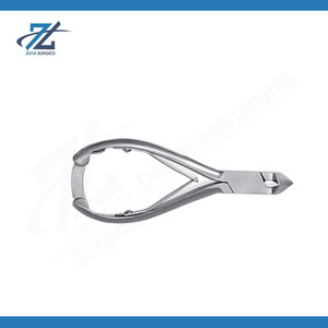 Pink Stainless Steel Full Jaw <b>Cuticle</b> Nipper Extreme Sharp Manicure Trimmer Waterproof Nail Care Beauty <b>Tool</b> Made Pakistan - Product Image 6