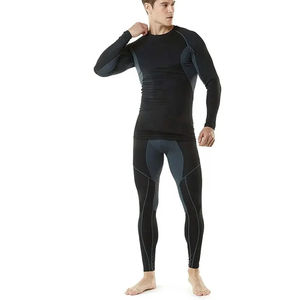 Leggings de compression unisexes avec logo personnalisé, visibilité nocturne, collants de cyclisme respirants, antibactériens, coupe-vent, protection UV - Product Image 6