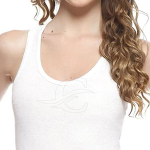 Débardeur décontracté respirant pour femme de haute qualité avec logo frontal, dernier design, prix de gros, en vente - Product Image 6
