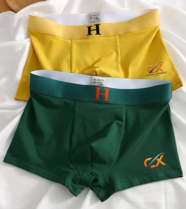 Men's Transparent <b>Ice</b> Silks Knitted Anti-static Mid-Rise Boxer Briefs with Logo Options ODM Supply <b>Chain</b> Competitive Pricing - Product Image 2