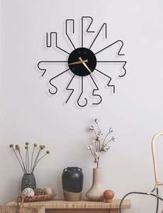 Horloge murale en métal haut de gamme, restant élégante malgré les tendances changeantes, la durabilité garantit moins de remplacements au fil du temps. - Product Image 6