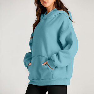 Sweat-shirts oversize pour femmes, coupe décontractée, matière polaire douce, design confortable, parfaits pour les tenues décontractées, la détente et le streetwear. - Product Image 6