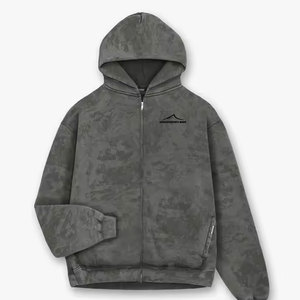 Nueva Llegada, Venta Especial, Sudaderas con Capucha para Hombre, Lavado Ácido, Diseño Personalizado al por Mayor, 100% Algodón, Invierno, Alta Calidad - Product Image 1