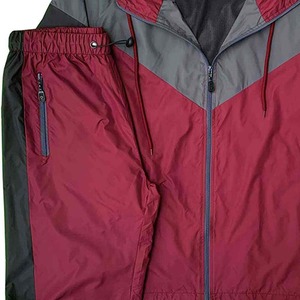 Conjunto deportivo unisex de poliéster con cremallera, cómodo y resistente al viento, para hombre y mujer. - Product Image 6