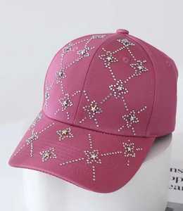 Star <b>Baseball</b> <b>Cap</b> Sublimation Transfer Print Rhinestone Embroidery Breathable Cotton Sporty Outdoor Fashion Hat Unisex Summer - Product Image 2