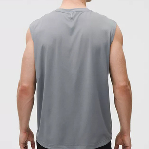 เสื้อกล้ามผู้ชายสไตล์สมาร์ทแคชชวล ระบายอากาศได้ดี น้ำหนักเบา ผลิตจากโพลีเอสเตอร์/ผ้าฝ้าย ขายดี มีจำหน่ายราคาส่ง - Product Image 5